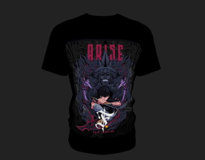 Solo leveling anime tshirt